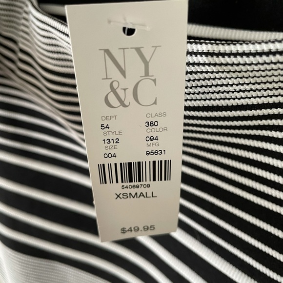 Black and white midi skirt - Picture 3 of 3